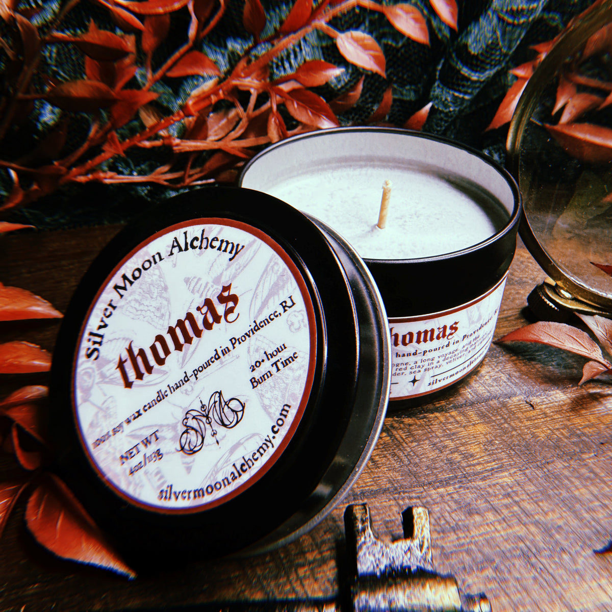 Thomas Soy Candle 2oz / 4oz Tin